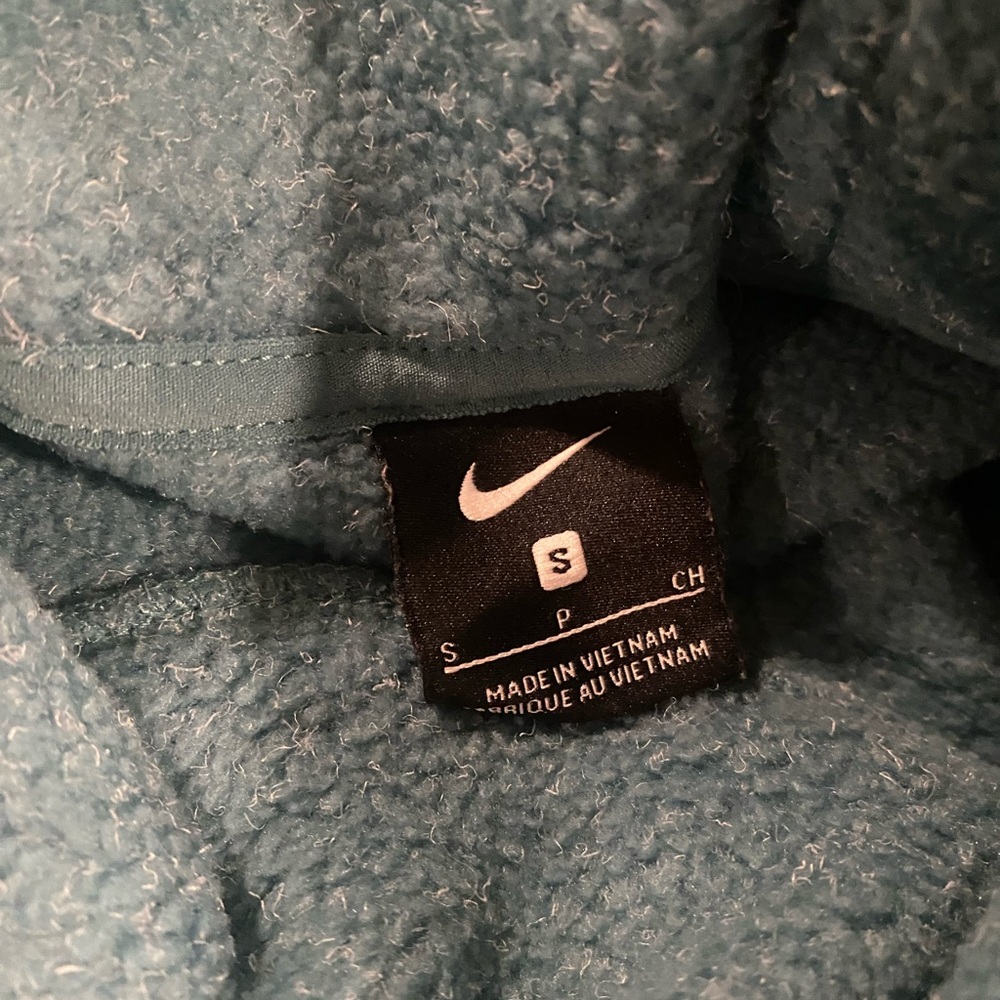Nike Women's Therma Fleece Cowl Neck Cozy Training Pullover Sz Small - Picture 7 of 8